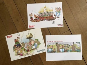 Astérix - Lot de 3 ex-libris - Format 21/29 - Collection - BD - Picture 1 of 1