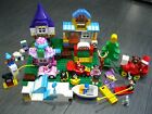 LEGO DUPLO LOT CHRISTMAS SANTA MINNIE MICKEY MOUSE CLUBHOUSE TANGLED
