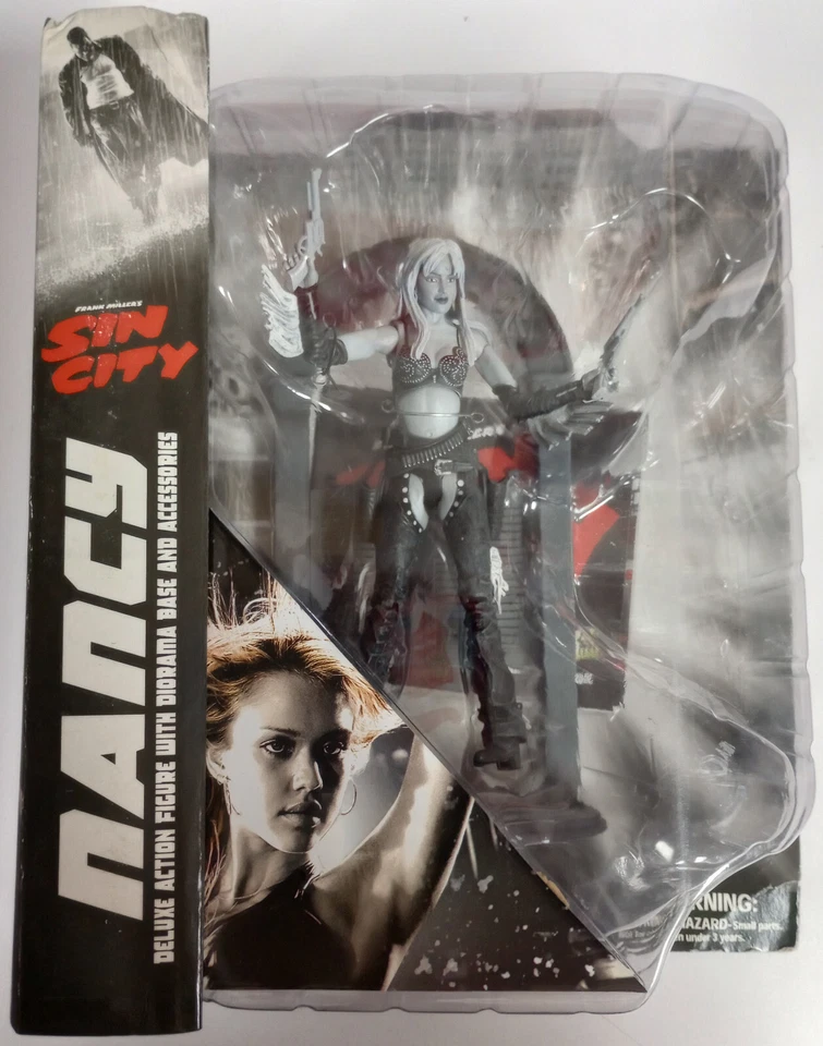 Figura Diamond Select Toys Sin City Nancy Callahan Blanco y Negro 7 Pulgadas Nueva Foto 1 de 4