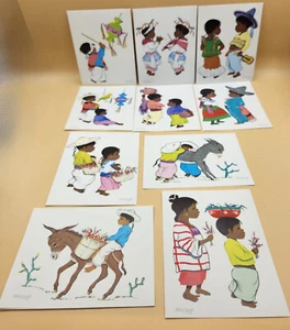Tarjetas RARAS DE COLECCIÓN (LOTE DE 10) con Sobres del Artista Betanzos Tarjeta, México, NUEVAS - Imagen 1 de 19