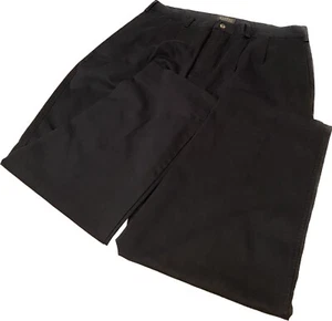 Black Clipper Quality Casual Apparel Dress Pants Men’s Size 38x34 - Picture 1 of 14