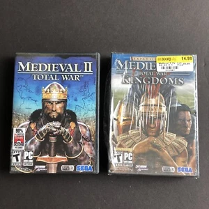 Medieval II 2 Total War and Kingdoms Expansion Pack PC Games by Sega - Picture 1 of 10
