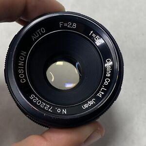 Auto (Cosina Cosinon) 55mm f2.8 Vintage Lens