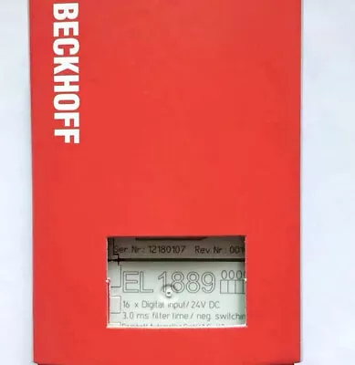 1PCS NEW BECKHOFF EL1889 Programmable Controller Module EL1889 Fast Shipping - Image 1 of 3