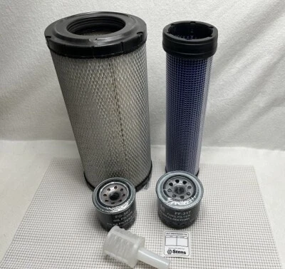 Kit Repuesto Mantenimiento Filtro para Motor Takeuchi TL130 Yanmar 4TNV98-Y    Foto 1 de 4