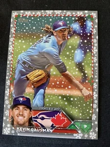 2023 Topps Holiday #H24 Kevin Gausman Metallic Toronto Blue Jays - Picture 1 of 1