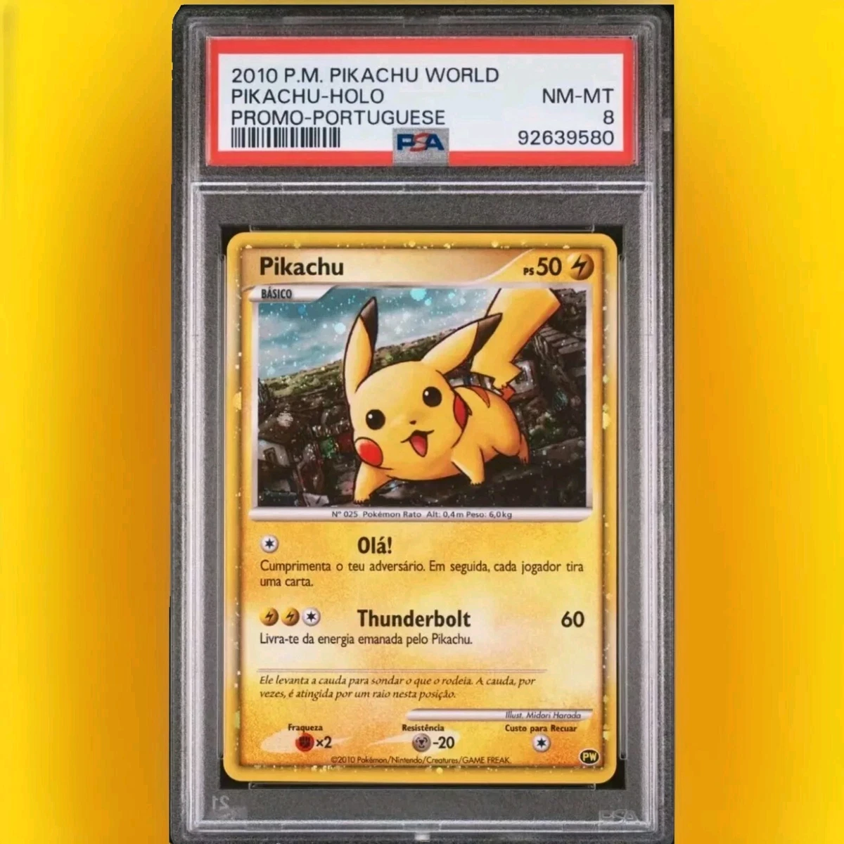 PSA10 ピカチュウ pikachu world ポルトガル Portugal PSA8] Pikachu World Poland Promo Appraised Item / Management