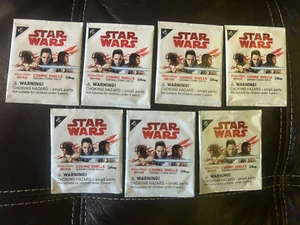 Star Wars Cosmic Shells Collectors Album Winn Dixie LOT OF 7 - Picture 1 of 2