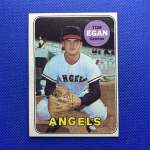 1969 Topps Tom Egan NR-MINT Los Angeles Angels