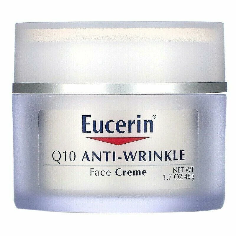 Eucerin, Q10 Anti-Wrinkle Face Creme, 1.7 oz (48 g) Fast UK Stock - Image 1 of 1