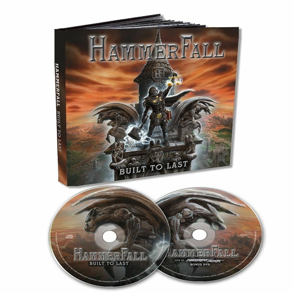 HAMMERFALL - Built To Last DIGI CD+DVD NEU! - Bild 1 von 1