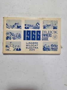 Vintage 1966 Buick Owners Guide Lesabre Wildcat Electra 225 - Picture 1 of 3