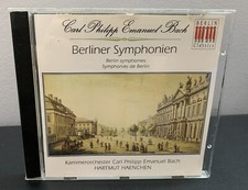 HARTMUT HAENCHEN - CPE BACH berlin symphonies BERLIN CLASSICS CD