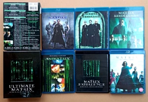 The Ultimate Matrix Collection (Blu-ray) Region Free + Matrix Resurrections - Picture 1 of 8