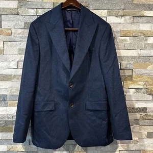 Jack Victor Navy 100% Cashmere Blazer 38R “ Delta Sport Coat - Picture 1 of 9