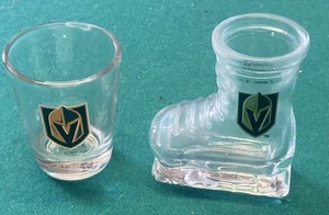 Vegas Golden Knights NHL 2oz Shot Glasses Set of 2 These are in Great Condition! - Picture 1 of 1