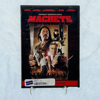 🔪 Machete (DVD, 2010) – Ex-Blockbuster Copy, Pure Grindhouse Gold 💥📼 - Image 1 of 2