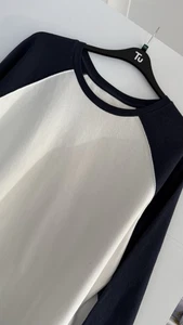 Fat Face Men’s Raglan Baseball Long Sleeve Top Jumper T Shirt Size XXL In Ex Con - Picture 1 of 12