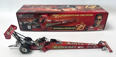 Brandon Bernstein 2005 autografiado Budweiser Top Fuel NHRA 1:24 diecast edición limitada Foto 1 de 4