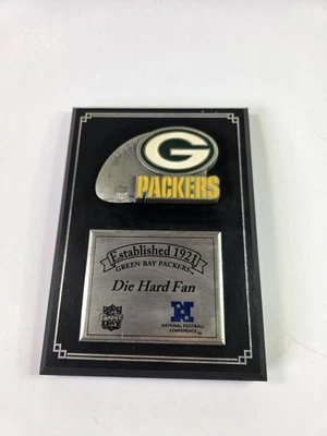 PLACA DE MADERA con ventilador duro Green Bay Packers Foto 1 de 4