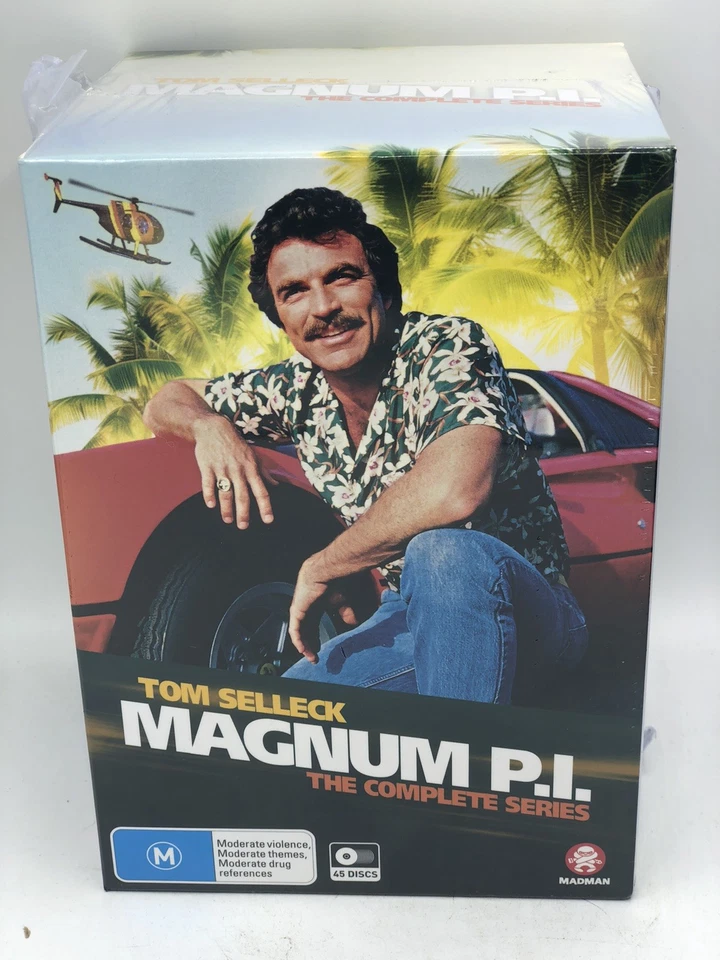 Magnum P.I. – Seasons 1–8 Complete DVD Box Set Collection (Region 4, 45 Discs) - image 1 of 4
