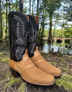 Lucchese Boots Mens Size 10 D Rare Pre-Model-ban - Picture 1 of 19