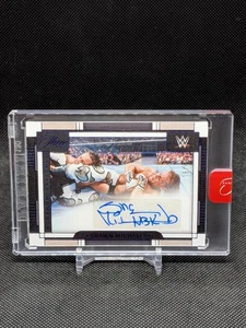 SHAWN MICHAELS HBK 2024 Panini Three Count WWE Timeless Moments Auto #/49 TM-SHM - Picture 1 of 2