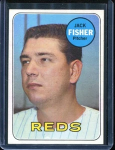 1969 Topps Baseball # 318 Jack Fisher (Nuevo+) Casi Como Nuevo Plus - Imagen 1 de 2
