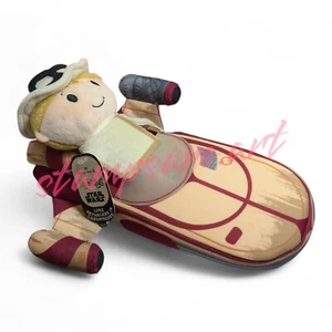 Mini peluche retirado Hallmark Itty Bittys Star Wars Luke Skywalker y Landspeeder - Imagen 1 de 2