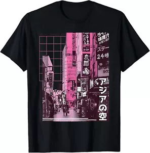 Tokyo Japanese 90's Streetwear Aesthetic Graphic T-Shirt Hoodie - Picture 1 of 19