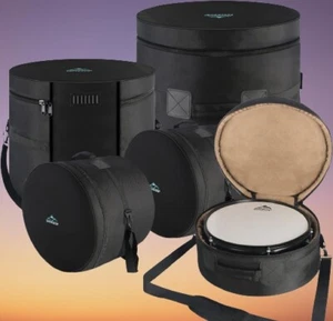 5-Piece Drum Bag Set for 12" Tom, 13" Tom, 14" Snare, 16" Floor Tom, 22" Bass - Picture 1 of 1