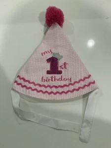 Girl First birthday Hat By soDorable - Picture 1 of 4