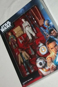 Star Wars TAKODANA ENCOUNTER 4 figure boxset Rey + Finn + Maz + BB-8 HASBRO 2015 - Picture 1 of 2