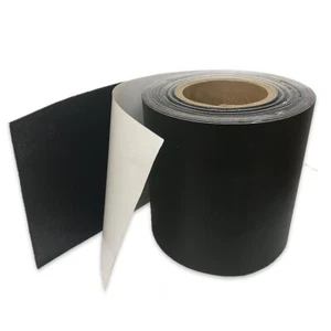 Carolina Tarps Black Waterproof Vinyl Tarp Repair Tape (6" x 50' Roll) - Picture 1 of 5
