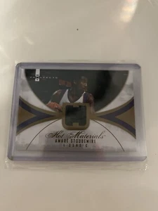 2007-08 Fleer Hot Prospects - Hot Materials #HM-AS Amare Stoudemire (MEM) patch - Picture 1 of 2