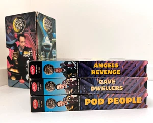 MYSTERY SCIENCE THEATER VHS lot Dwellers Pod People Angels Revenge 1997 MST3K - Picture 1 of 12
