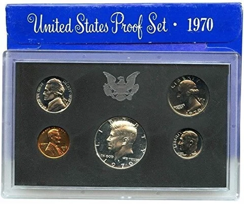 1970 United States Mint Proof Set Cover