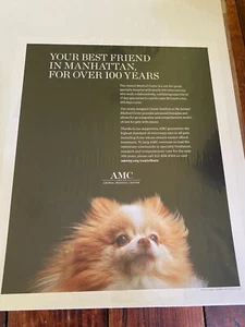 2016 Animal Medical Center Your Best Friend In Manhattan ad - Picture 1 of 1