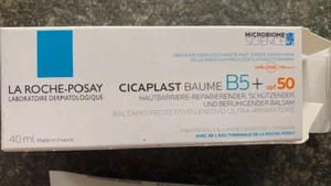 LA ROCHE-POSAY Cicaplast Baume B5+ mit spf 50 Beruhigender Hautbalsam 40 ml Tube - Bild 1 von 3