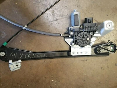 2004 05 06 2009 Jaguar XJ8 XJR VANDEN PLAS PASAJERO DERECHO REGULADOR VENTANA TRASERA Foto 1 de 3