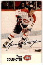 1988-89 Esso NHL All-Star Yvan Cournoyer #NNO Montreal Canadiens