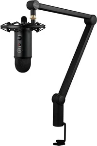 Blue Yeticaster Professional Broadcast Bundle with Yeti USB Microphone - Black - Picture 1 of 7