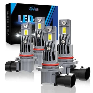10000K LED Headlights Light Bulbs for GMC Canyon WT Extended Cab 2006-2012 - Picture 1 of 21