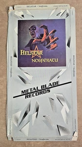 HELSTAR - Nosferatu (Rare cd BOX ONLY, Metal Blade Records) Prog 1989 Texas - Picture 1 of 8