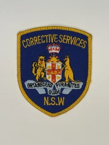 New South Wales Australia Corrective Services Police Patch - Picture 1 of 1