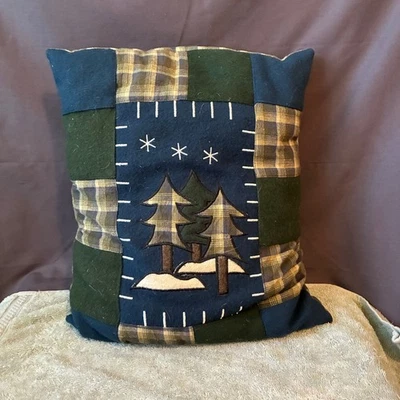 Northern Flight Pine Tree Pillow - Image 1 of 3