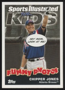 2006 TOPPS OPENING DAY #25 CHIPPER JONES MARCUS GILES SPORTS ILLUSTRATED - Picture 1 of 2