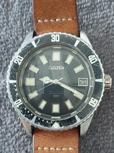 Vintage Men Watch Citizen Diver 150M B52806 OR-O Cal 5430 Running - Picture 1 of 11