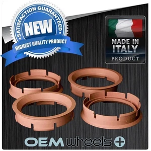 New Polycarbonate Hub Centric Hubcentric Ring Rings for 72.6 Wheels to 57.1 Car - Picture 1 of 1