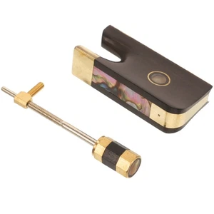 Arco de ébano Herramienta de violín Rana de madera Kit de accesorios para estudiantes Accesorios - Imagen 1 de 12